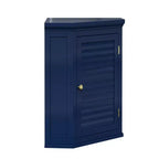 Pensile ad angolo a due ante, blu navy/verde salvia/bianco, 1 unità