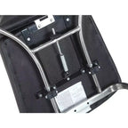 Sedia laterale in similpelle con schienale mobile, set da 2