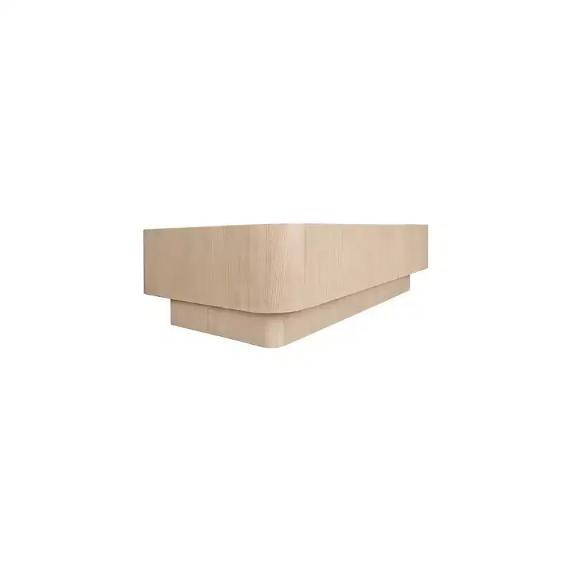 Tavolino rettangolare in rovere marrone per 1, stile Art Déco
