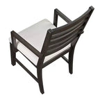 Sedie da pranzo Classic Slat Back in espresso scuro, set da 2