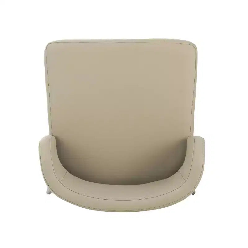 Sgabello da bancone color kaki imbottito, set da 2
