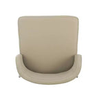 Sgabello da bancone color kaki imbottito, set da 2