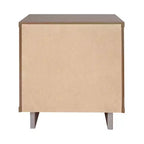 Comodino con cassetto e ripiano aperto, set da 2 — Nero / Grigio scuro / Grigio chiaro / Verde salvia / Bianco