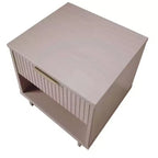 Comodino con cassetto e ripiano aperto, set da 2 — Nero / Grigio scuro / Grigio chiaro / Verde salvia / Bianco