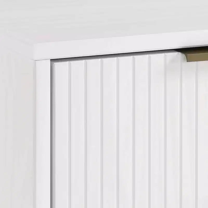 Comodino con cassetto e ripiano aperto, set da 2 — Nero / Grigio scuro / Grigio chiaro / Verde salvia / Bianco
