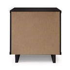 Comodino con cassetto e ripiano aperto, set da 2 — Nero / Grigio scuro / Grigio chiaro / Verde salvia / Bianco