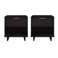 Manhattan Comfort Set of 2 Granville Nightstands with